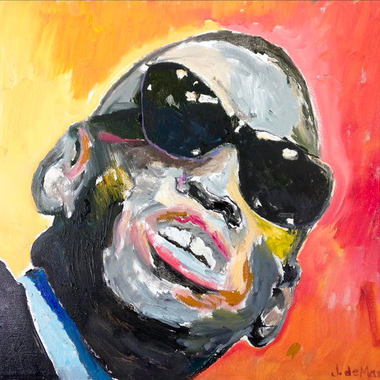 RAY, 2019 - Original oil painting by John de Mars